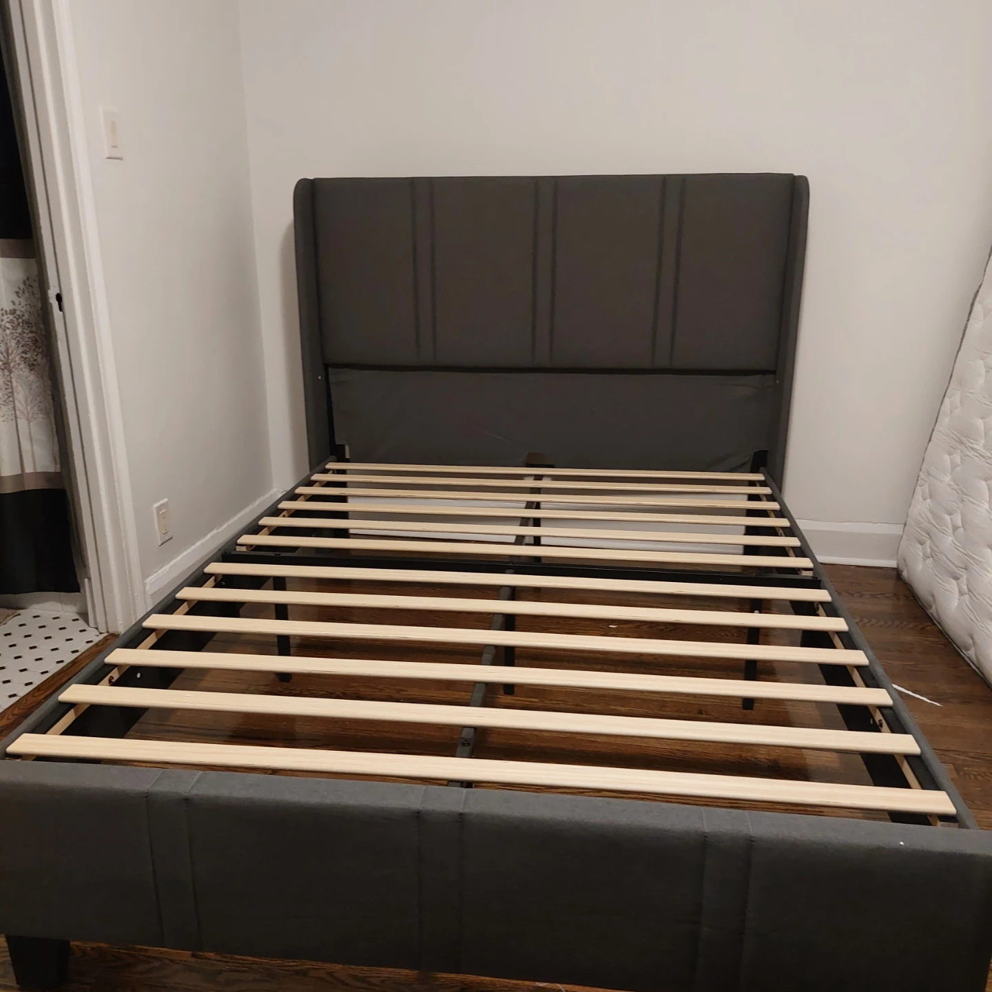 Queen Bed & Mattress- Like New - photo 2