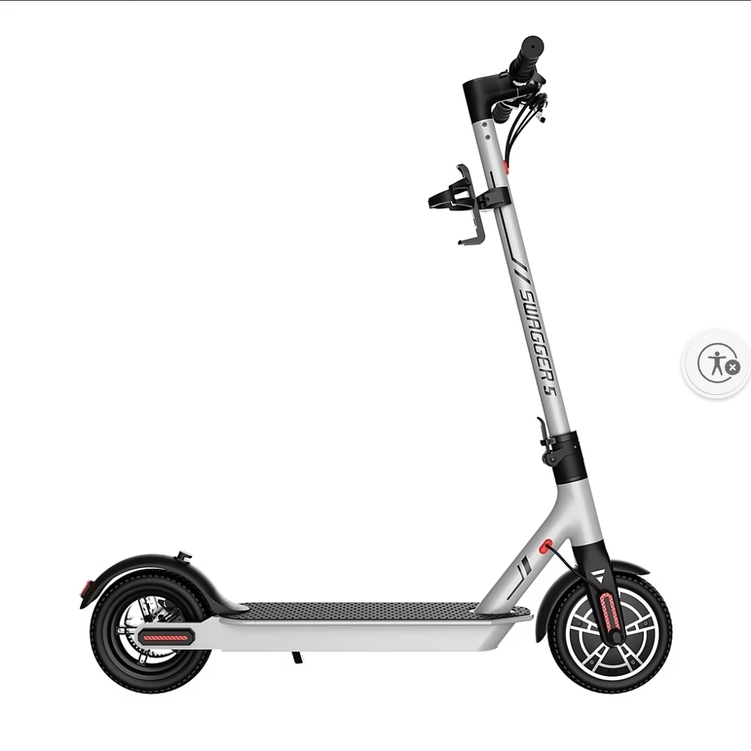 Electric Scooter - Silver - photo 2