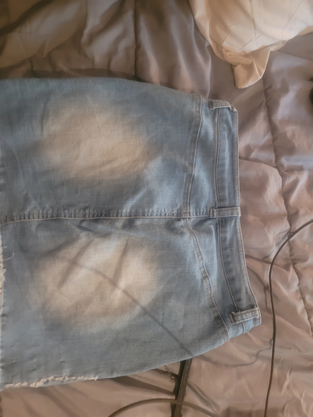 Revamped Denim Skirt - Size M - photo 2