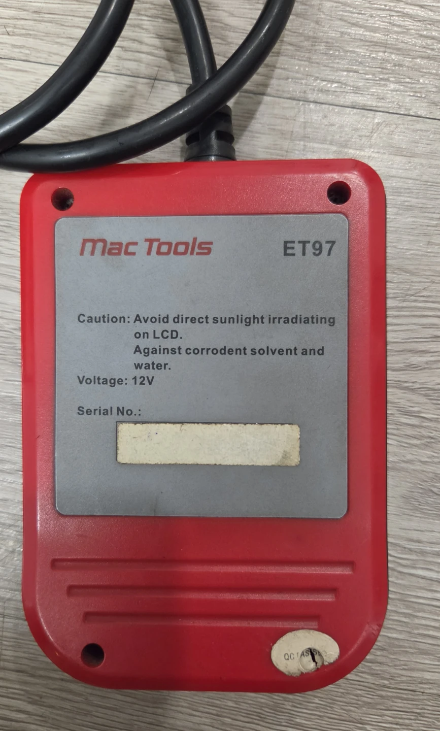 Mac Tools ET97 Diagnostic Tool - photo 2