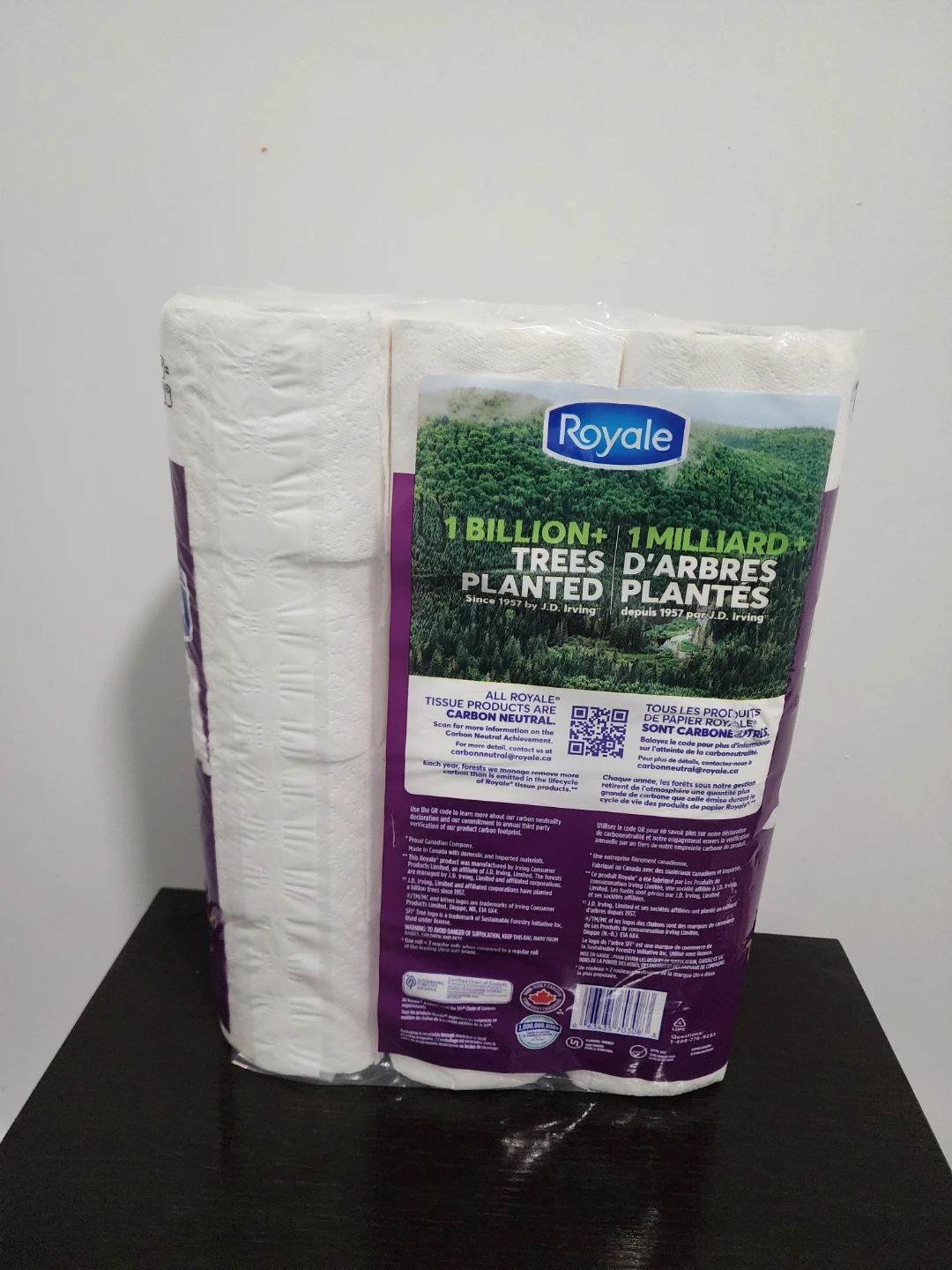 Royale Velour Plush & Thick Toilet Paper - 12 Rolls = 24 Rolls - photo 2