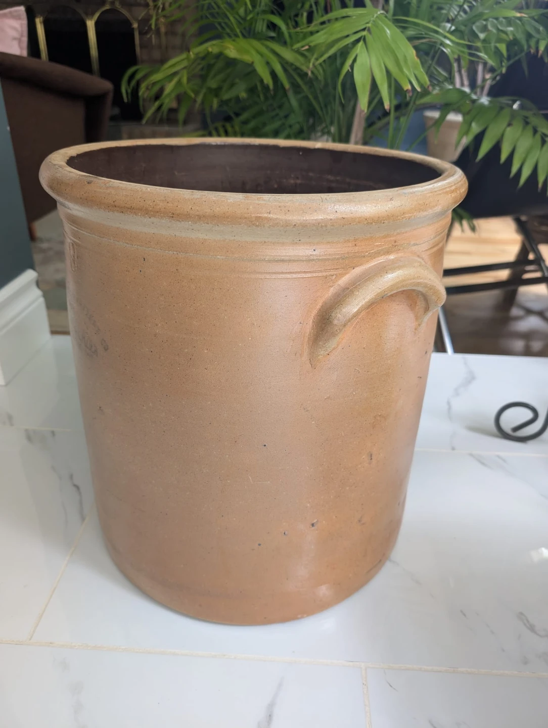 Vintage Belleville Pottery Co. Crock 8 gallon - photo 2