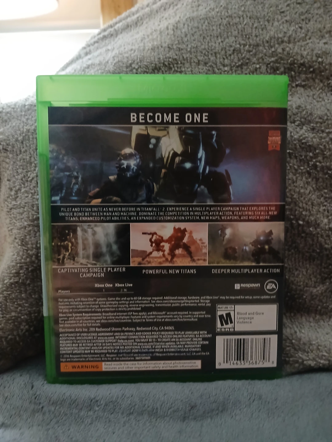 Xbox One w/ Titanfall 2 - 500GB - Model 1540 - photo 4