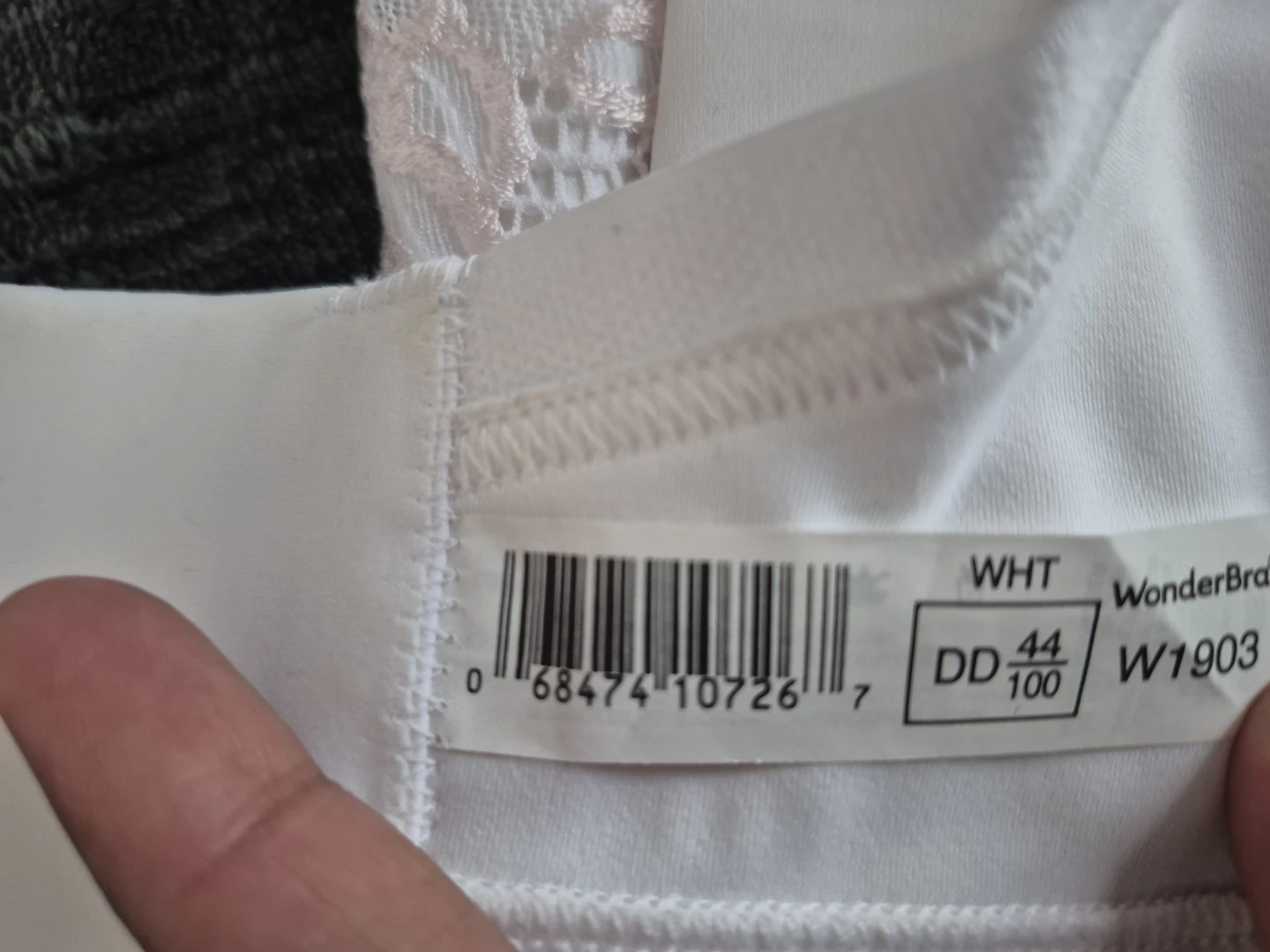 WonderBra White Plus Size 44DD Bra - photo 4