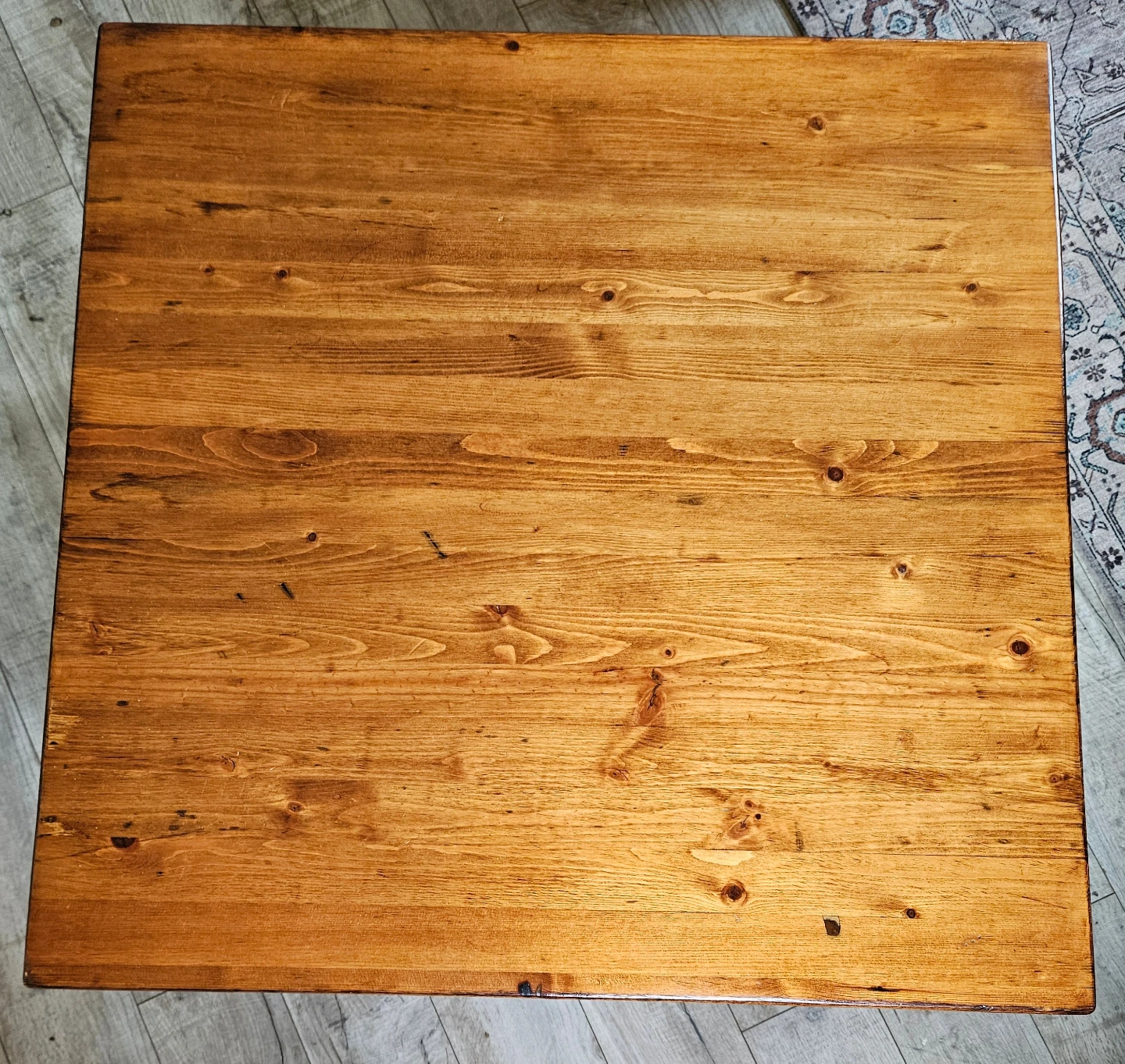 Wooden Side Table - photo 4