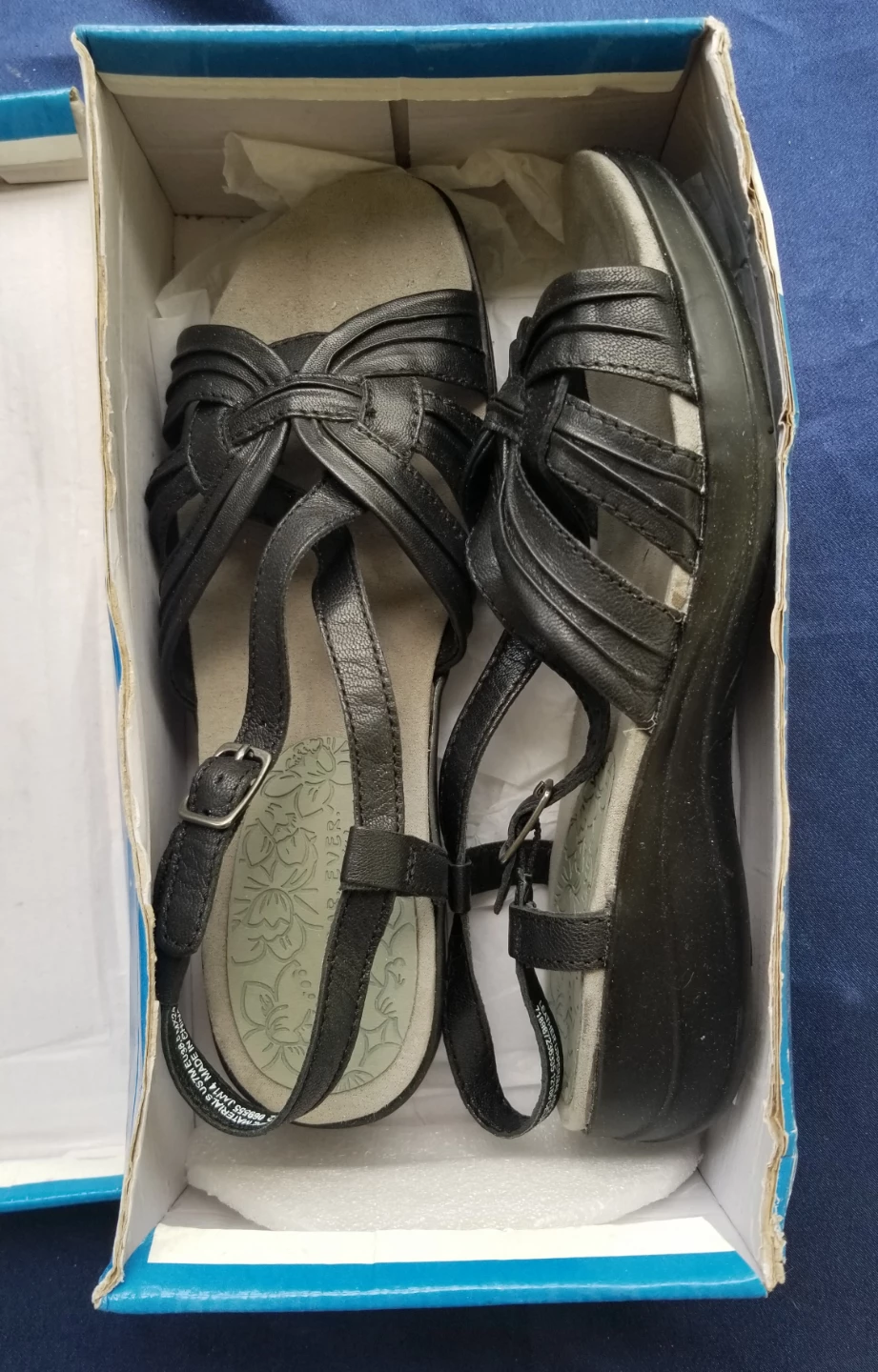 Wear.Ever. Black Comfort Wedge Sandals - photo 2