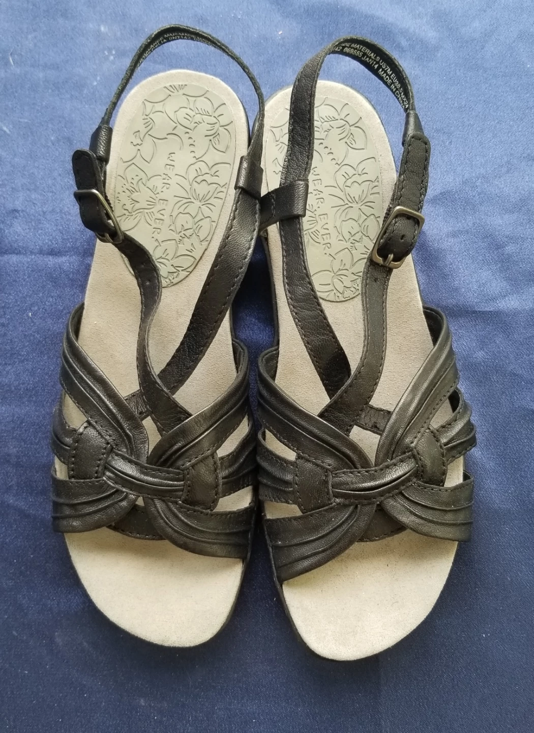 Wear.Ever. Black Comfort Wedge Sandals - photo 3