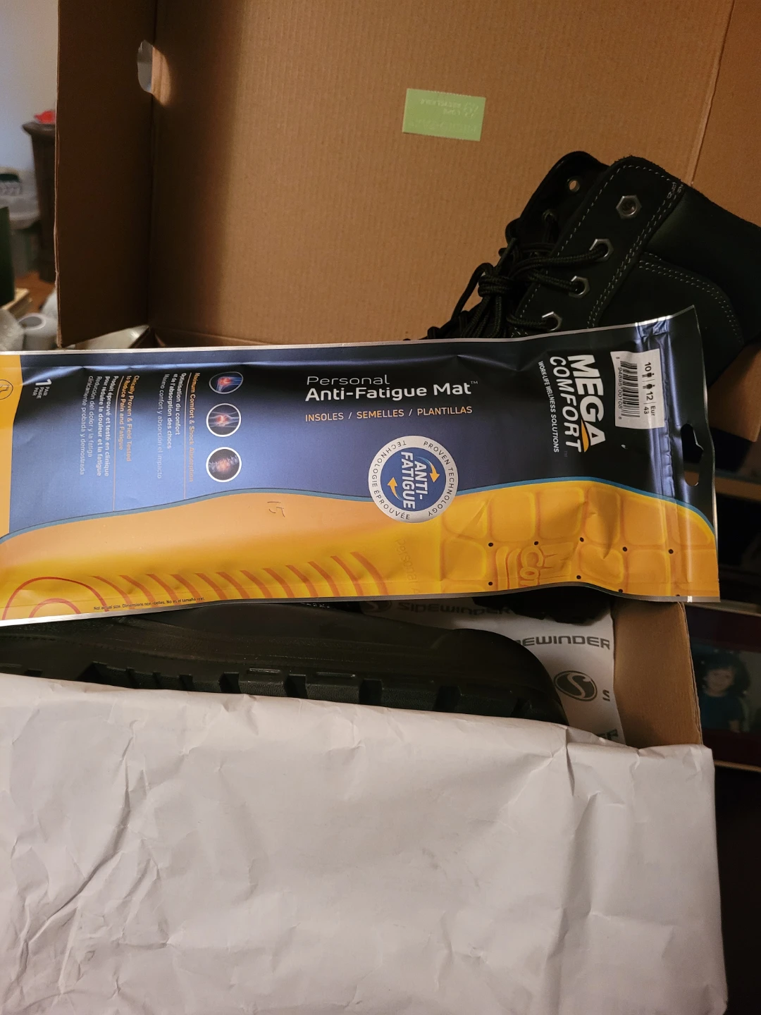 MegaComfort Personal Anti-Fatigue Mat Insoles - photo 2