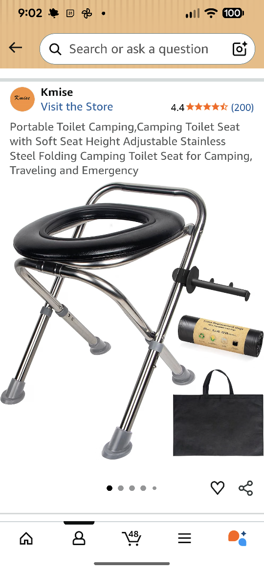 Portable Camping Toilet Seat - photo 4