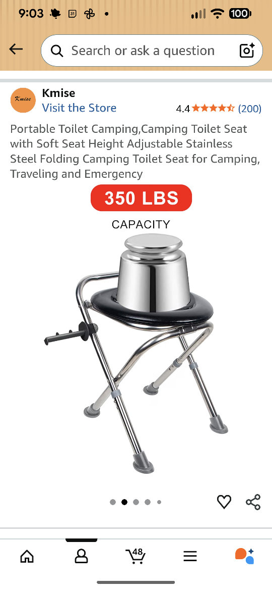 Portable Camping Toilet Seat - photo 5