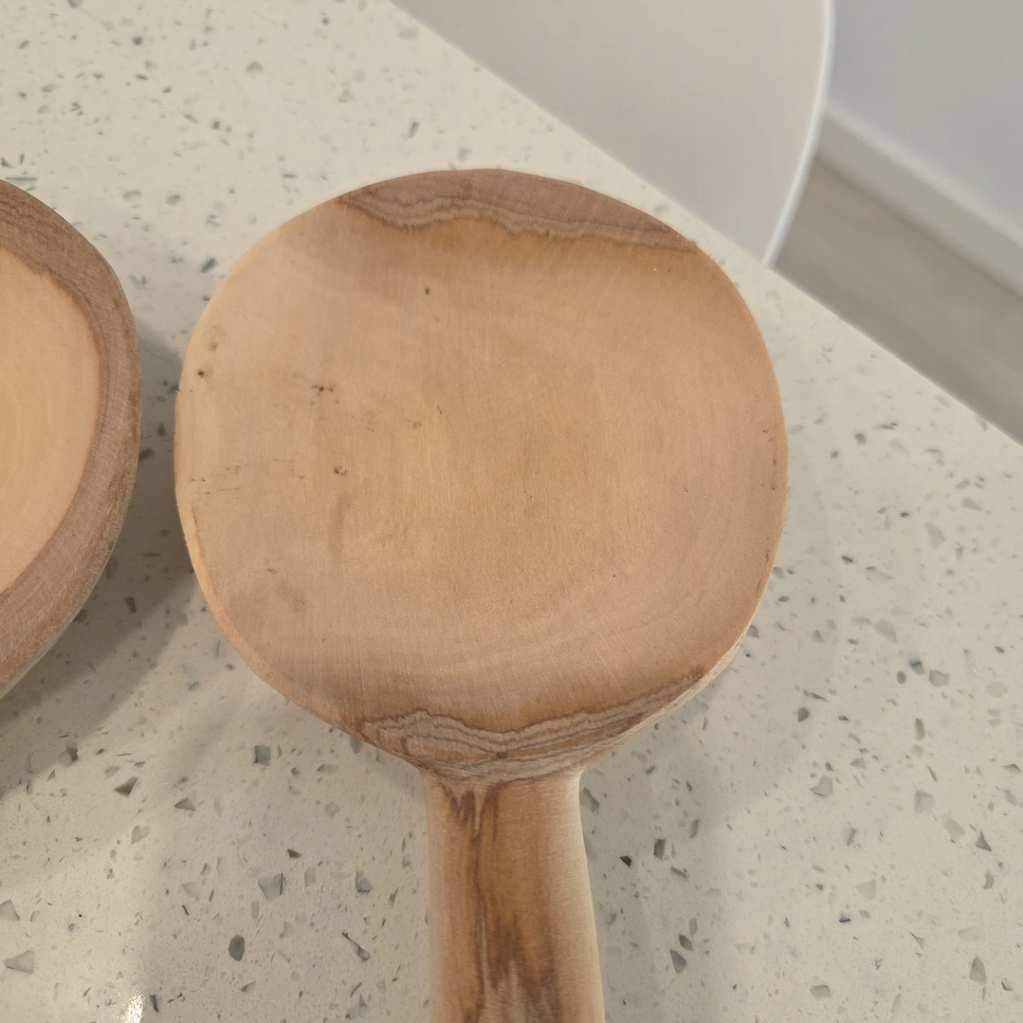 Wooden Salad Servers with Decorative Handles - photo 2