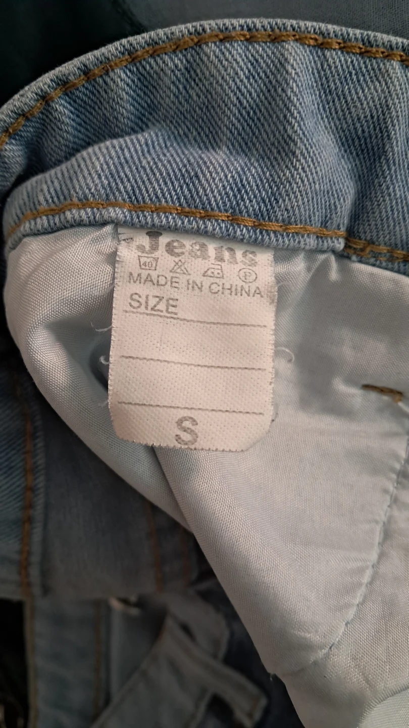 Highwaisted Patchwork Denim Jeans - photo 4