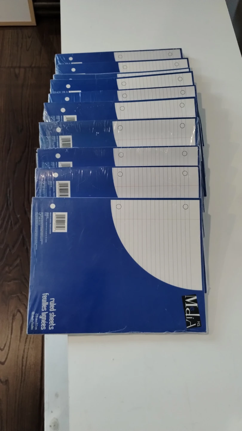Maia Ruled Sheets - 10 Pack - photo 2