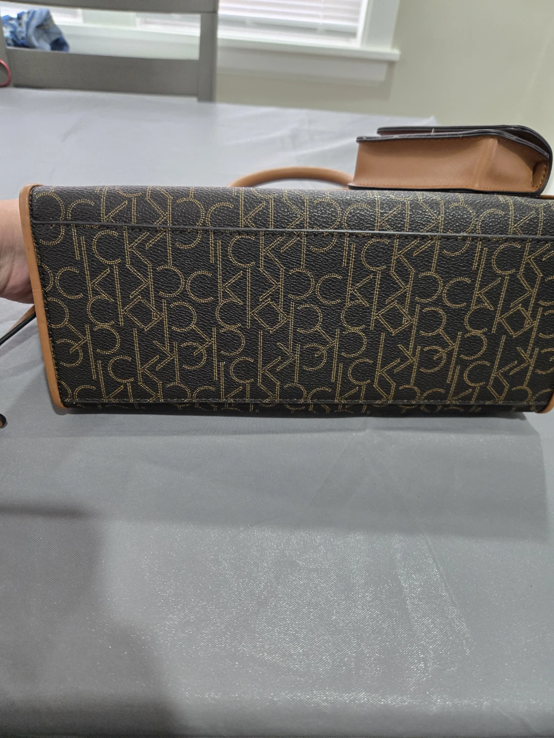 Calvin Klein Monogrammed Tote Bag with Pouch - photo 5