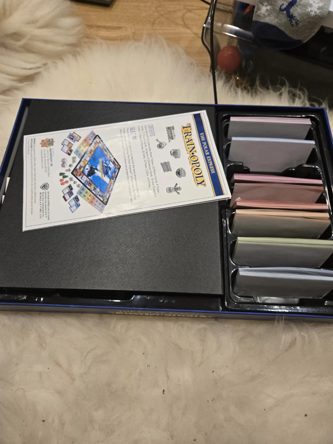 The Polar Express Train-Opoly Collector's Edition Board Game - photo 2