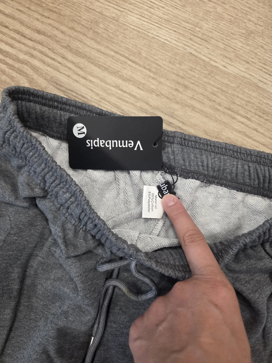 Vemubapis Grey Sweatpants Size M - photo 2