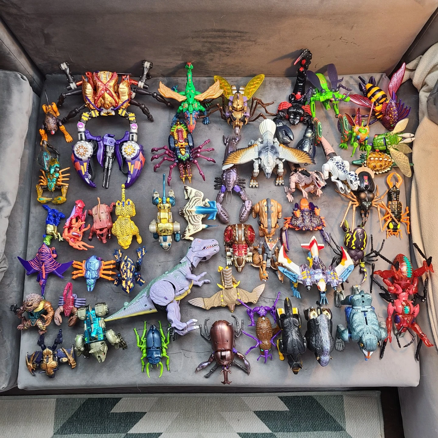 Lot of Transformers Beast Wars Action Figures