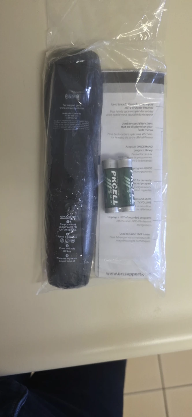 NEW Rogers URC2125 Remote Control - photo 2