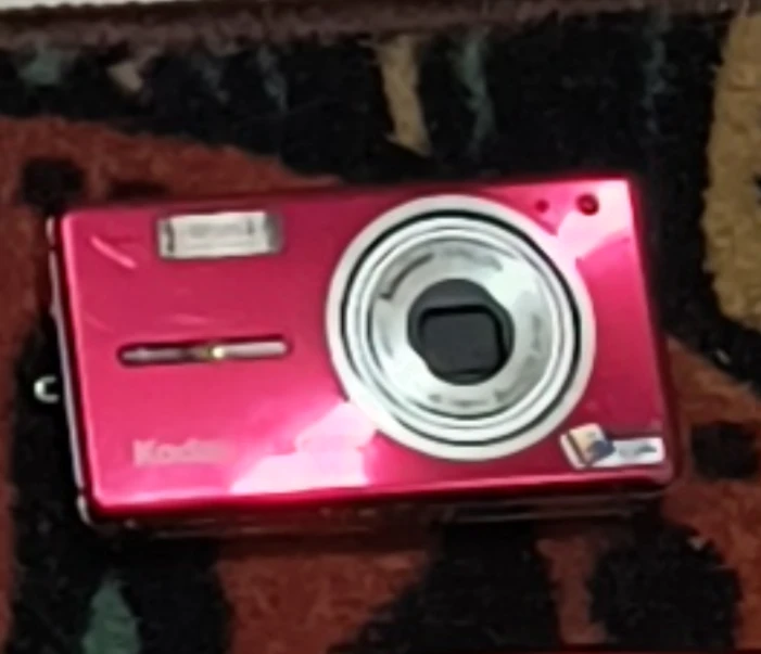 Red Kodak Digital Camera
