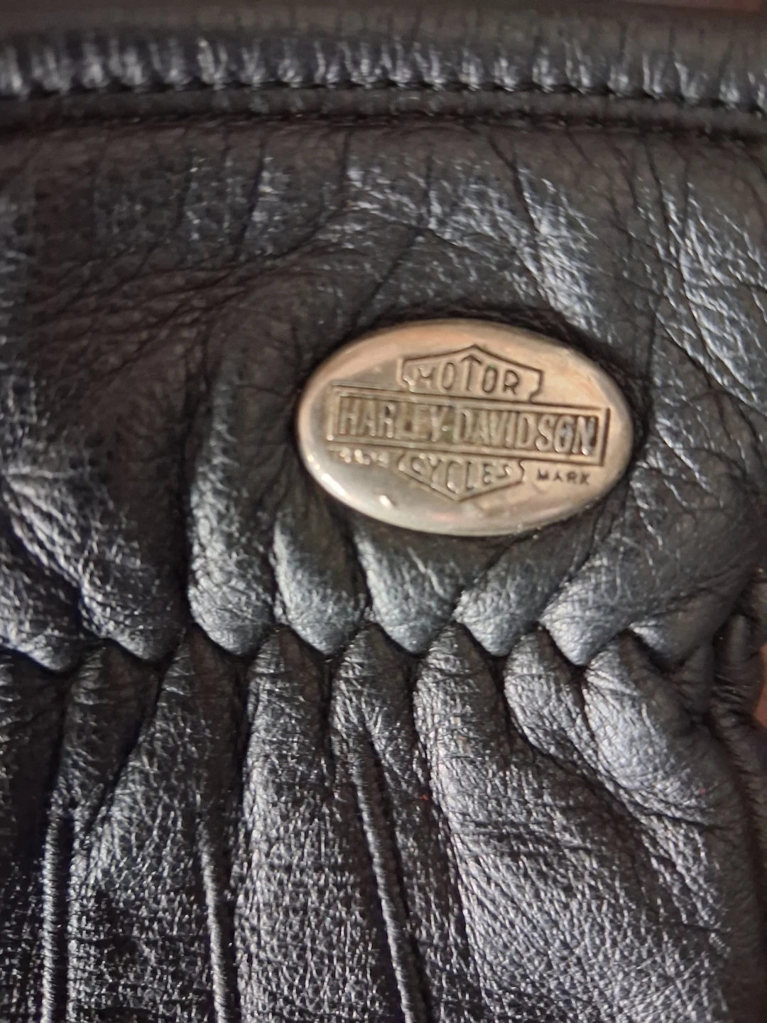 Harley-Davidson Leather Motorcycle Gloves - Size M - photo 2