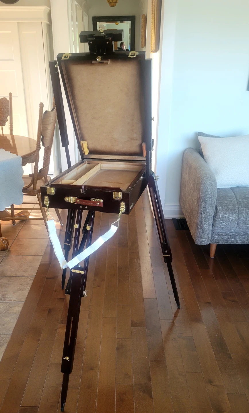 Large Wooden Artist Easel with Storage. - photo 4