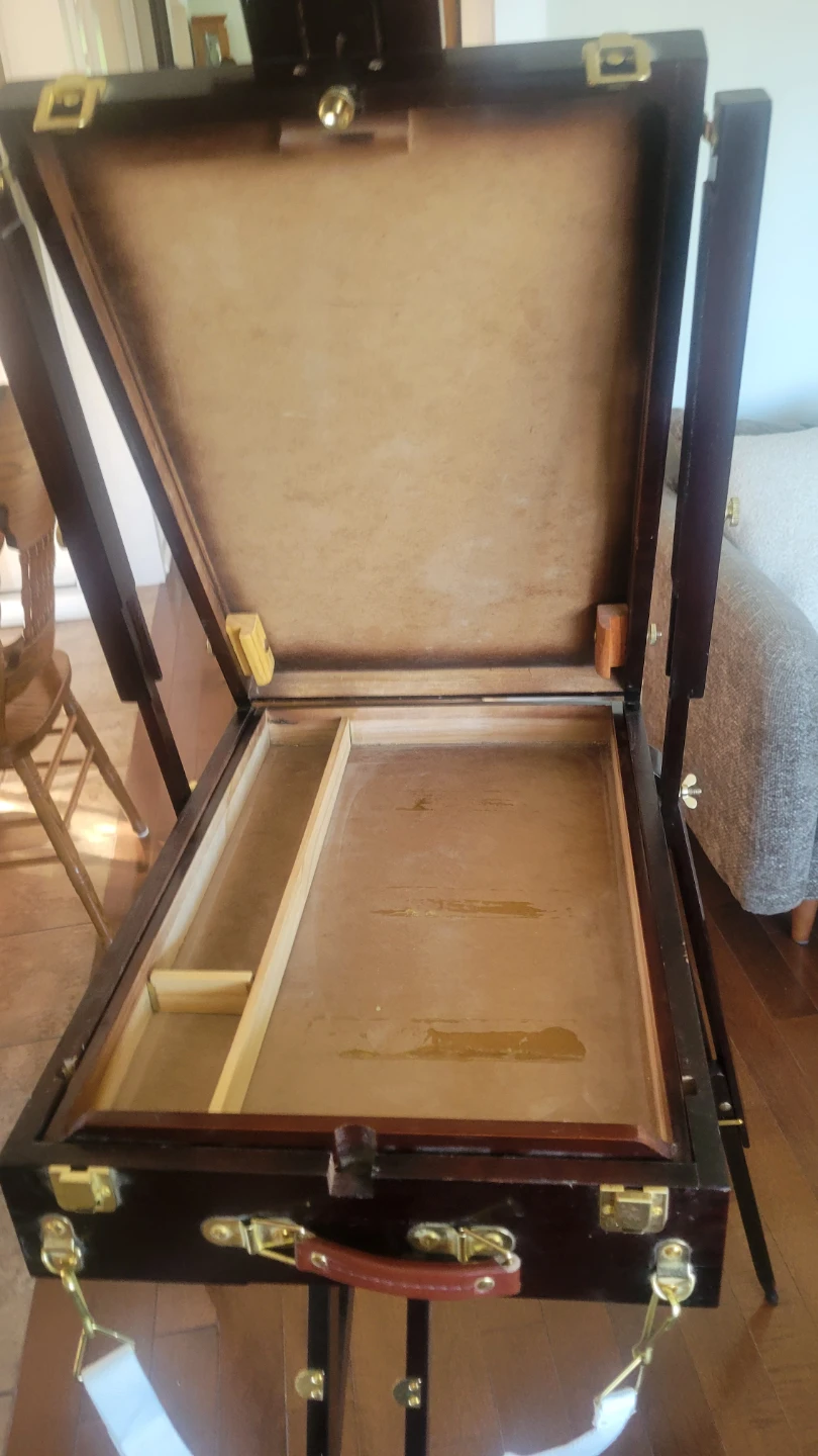 Large Wooden Artist Easel with Storage. - photo 5