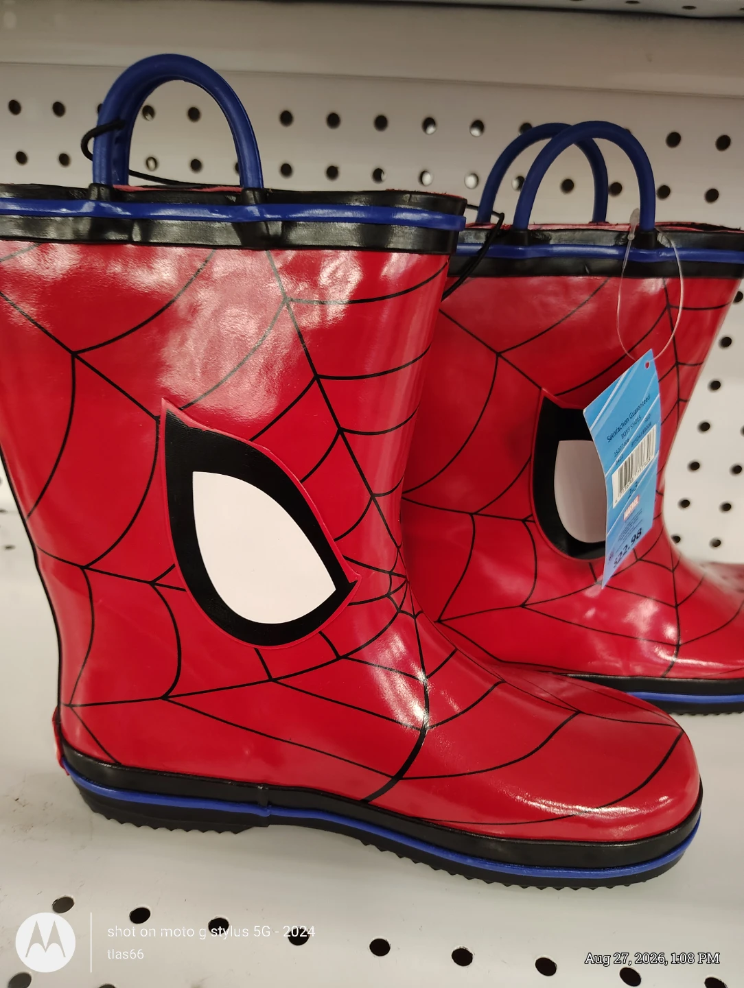 Marvel Spider-Man Boys Rain Boots - photo 3