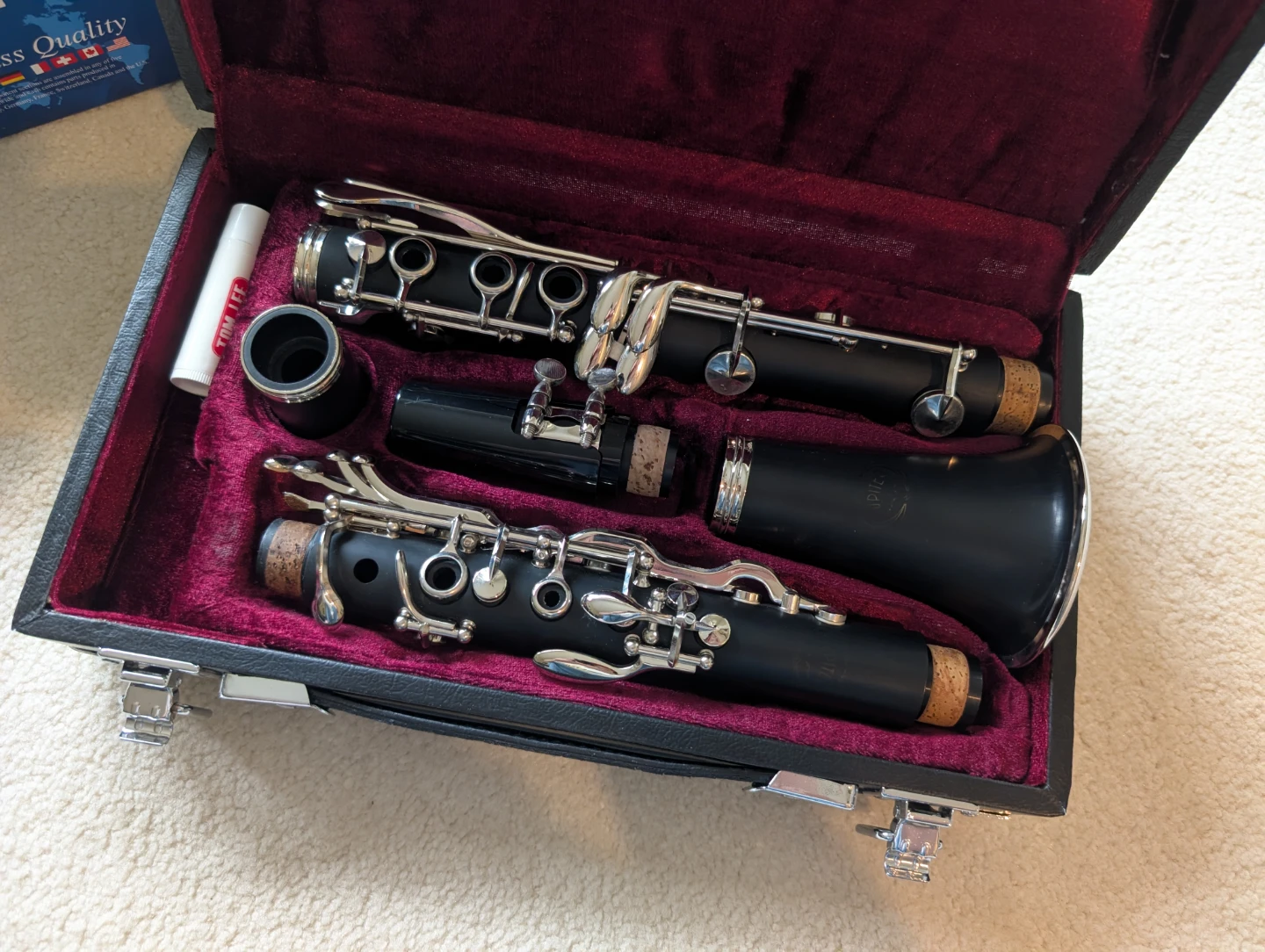 Jupiter Clarinet with Case