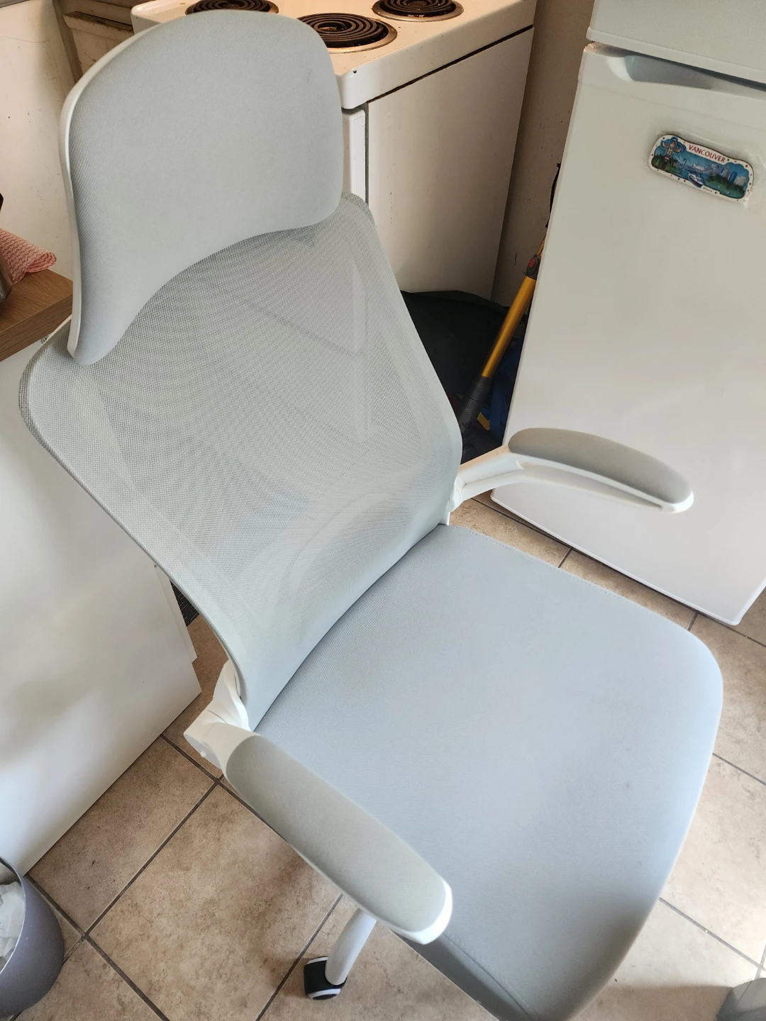Grey Mesh Office Chair