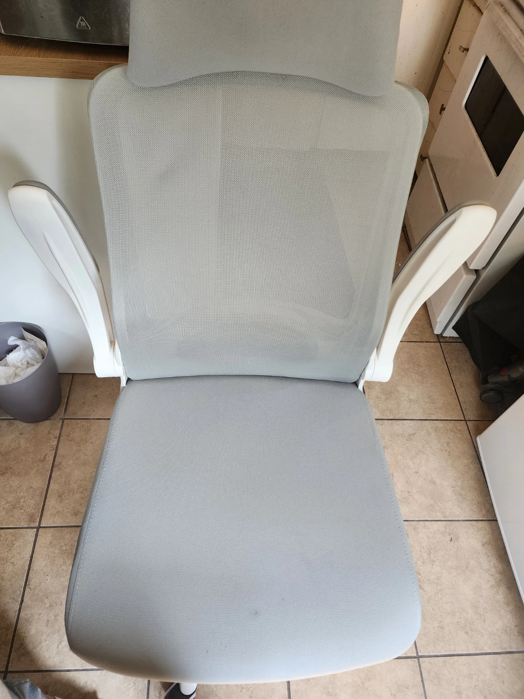 Grey Mesh Office Chair - photo 2