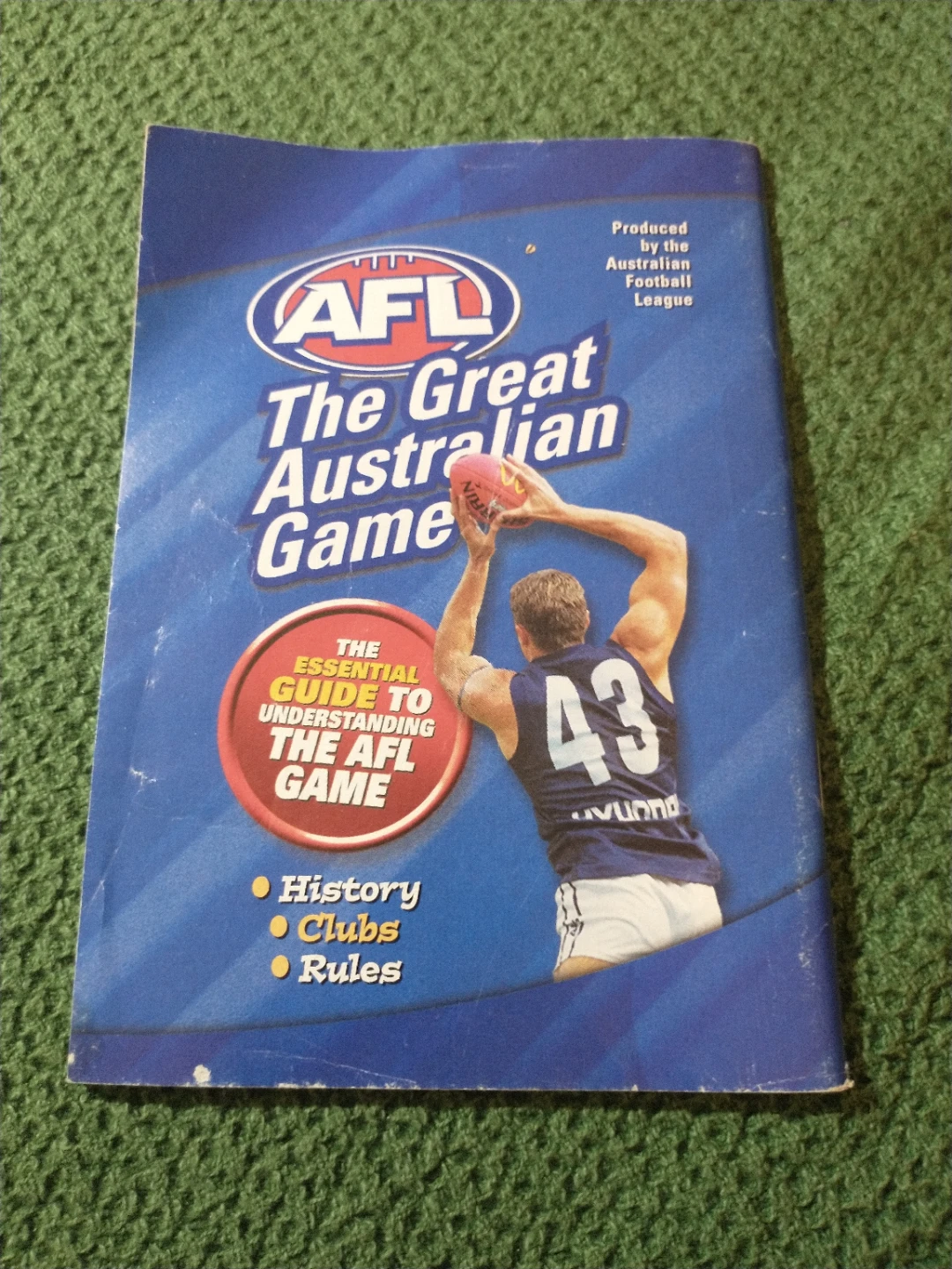2000 AFL The Great Australian Game Aussie Rules Football Guide - photo 3