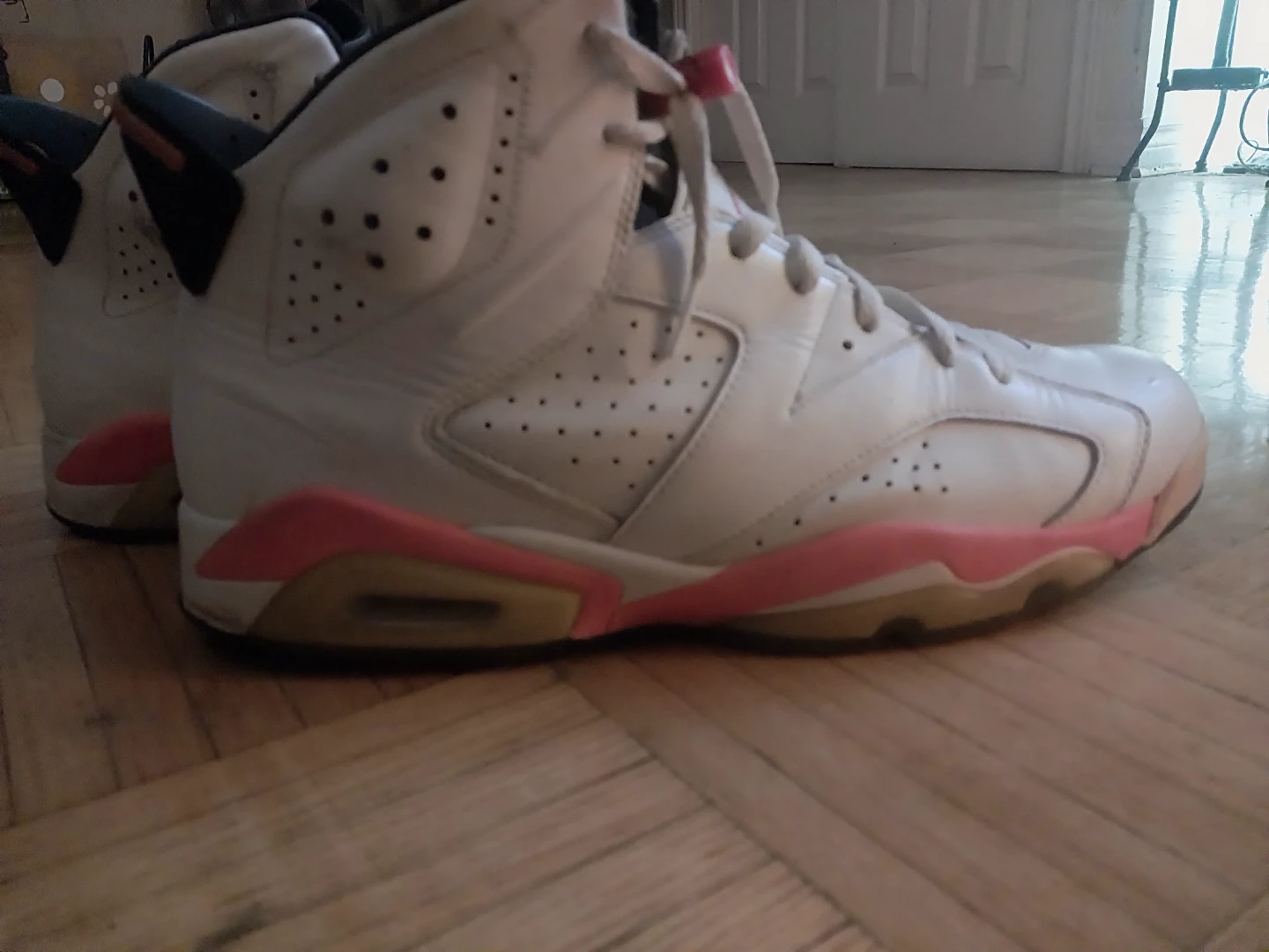 Air Jordan 6 Retro White/Pink - photo 2