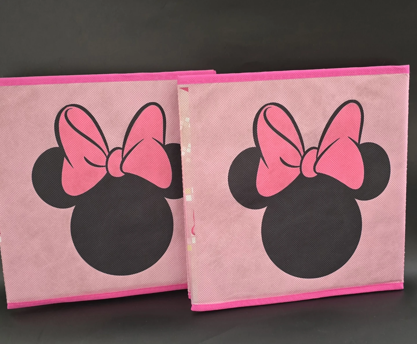 Disney Minnie Mouse Pink Storage Bins (Set of 2) - photo 3