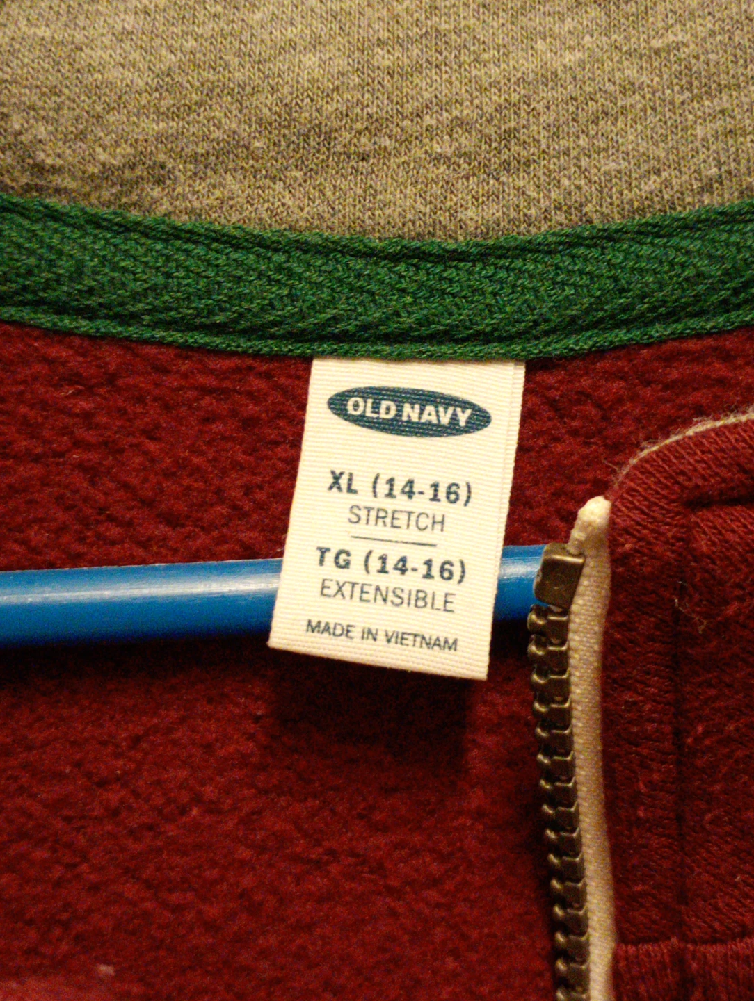 Old Navy Quarter Zip Sweatshirt XL (14-16) - photo 2