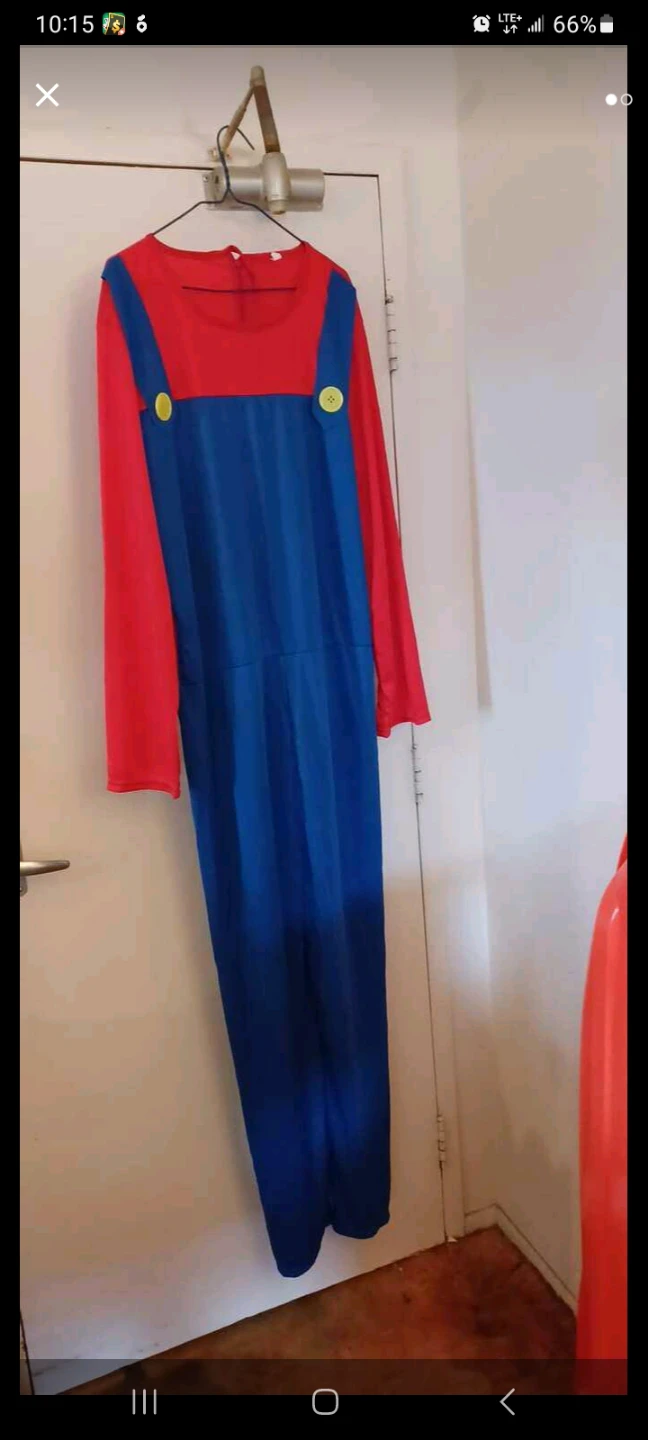 Mario Costume Jumpsuit