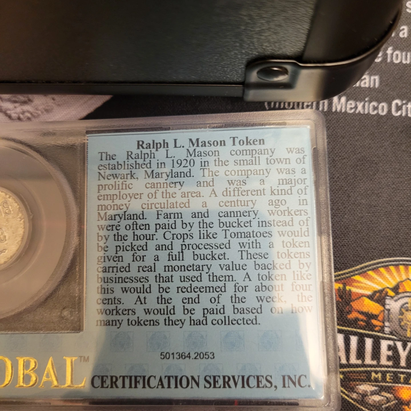 Ralph L. Mason One Bucket Token - photo 5