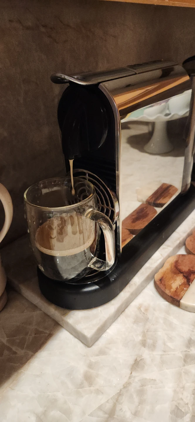 Citiz Platinum Stainless Steel  Nespresso Coffee Machine