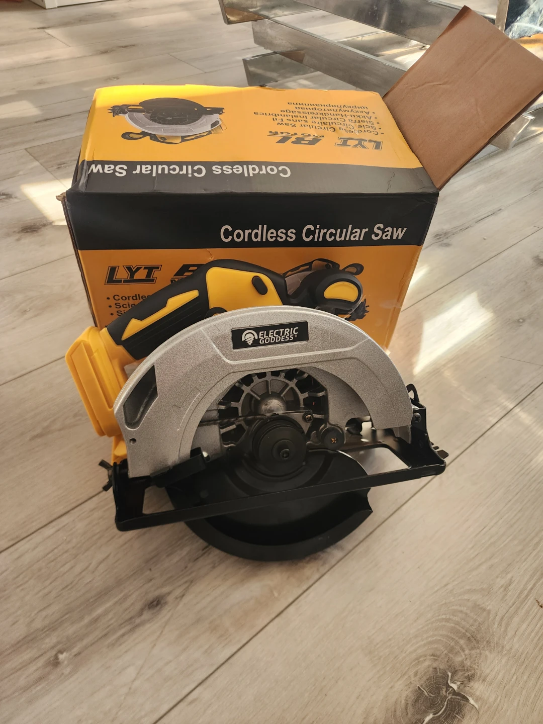 LYT Cordless Circular Saw with BL Motor - photo 2