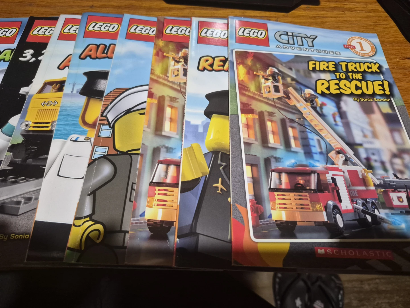 Lego City Reader Books Collection