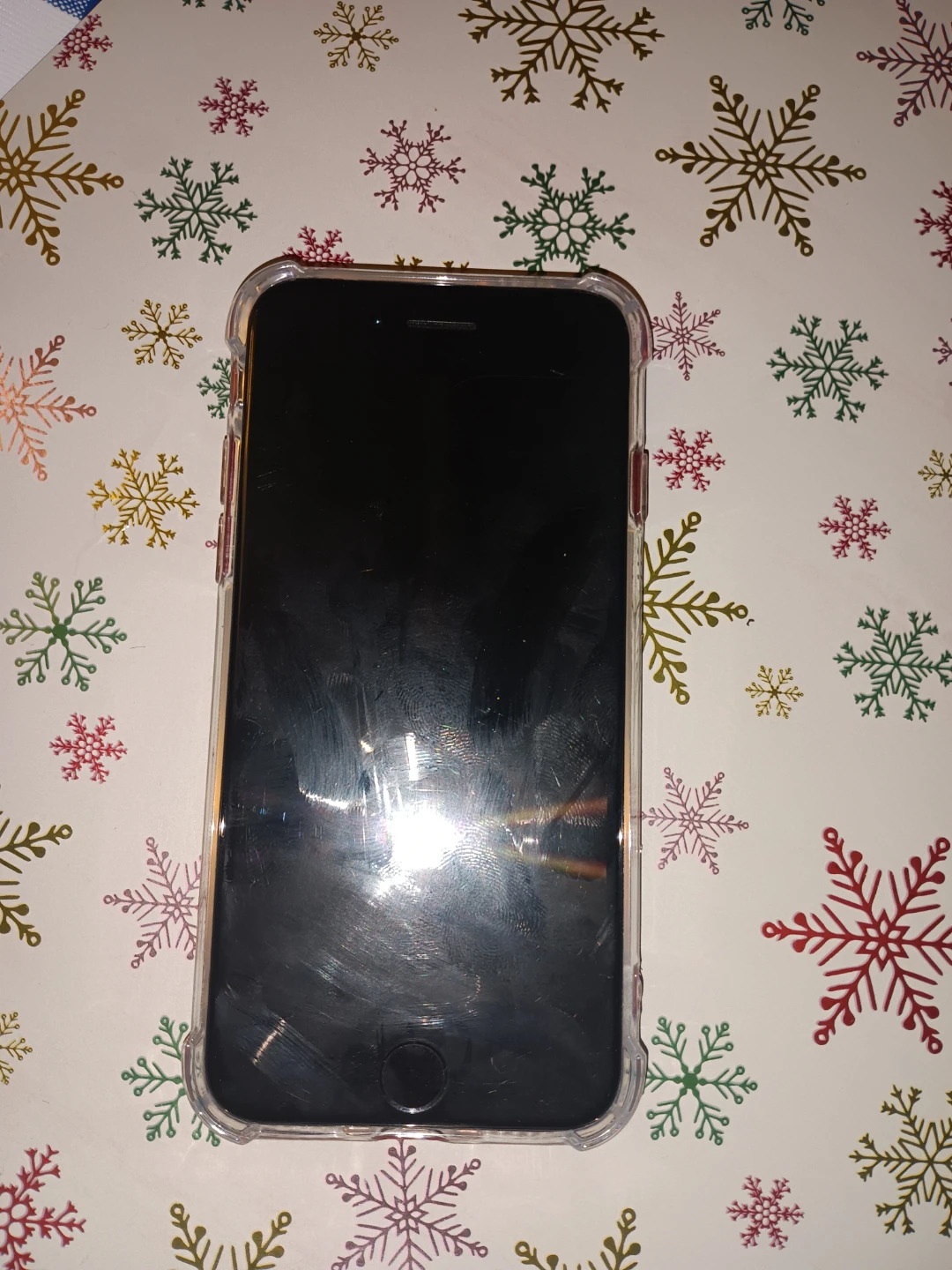 Red iPhone SE (2nd Gen) with Case - photo 3