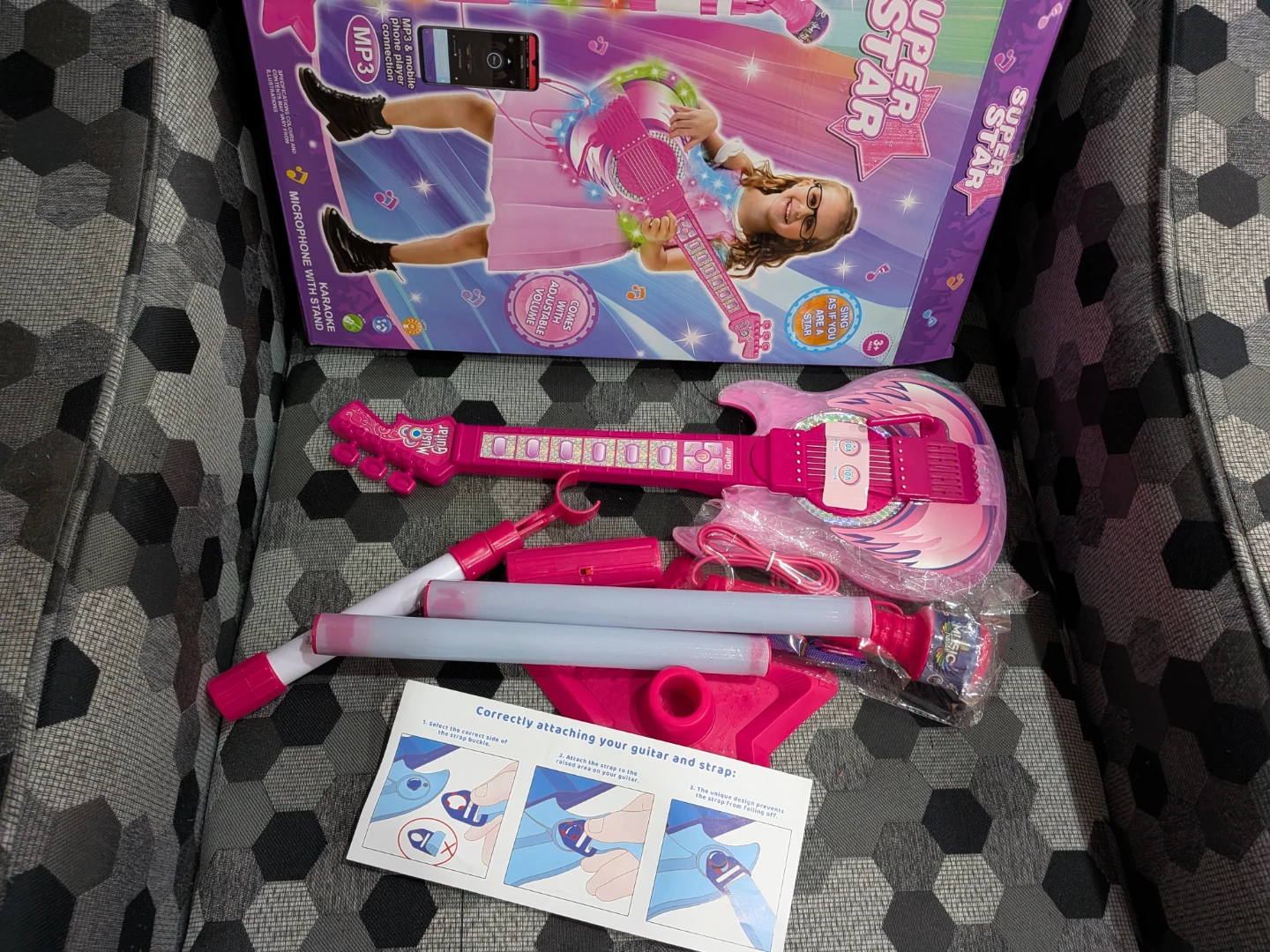 Kids Guitar and Microphone Set - photo 3