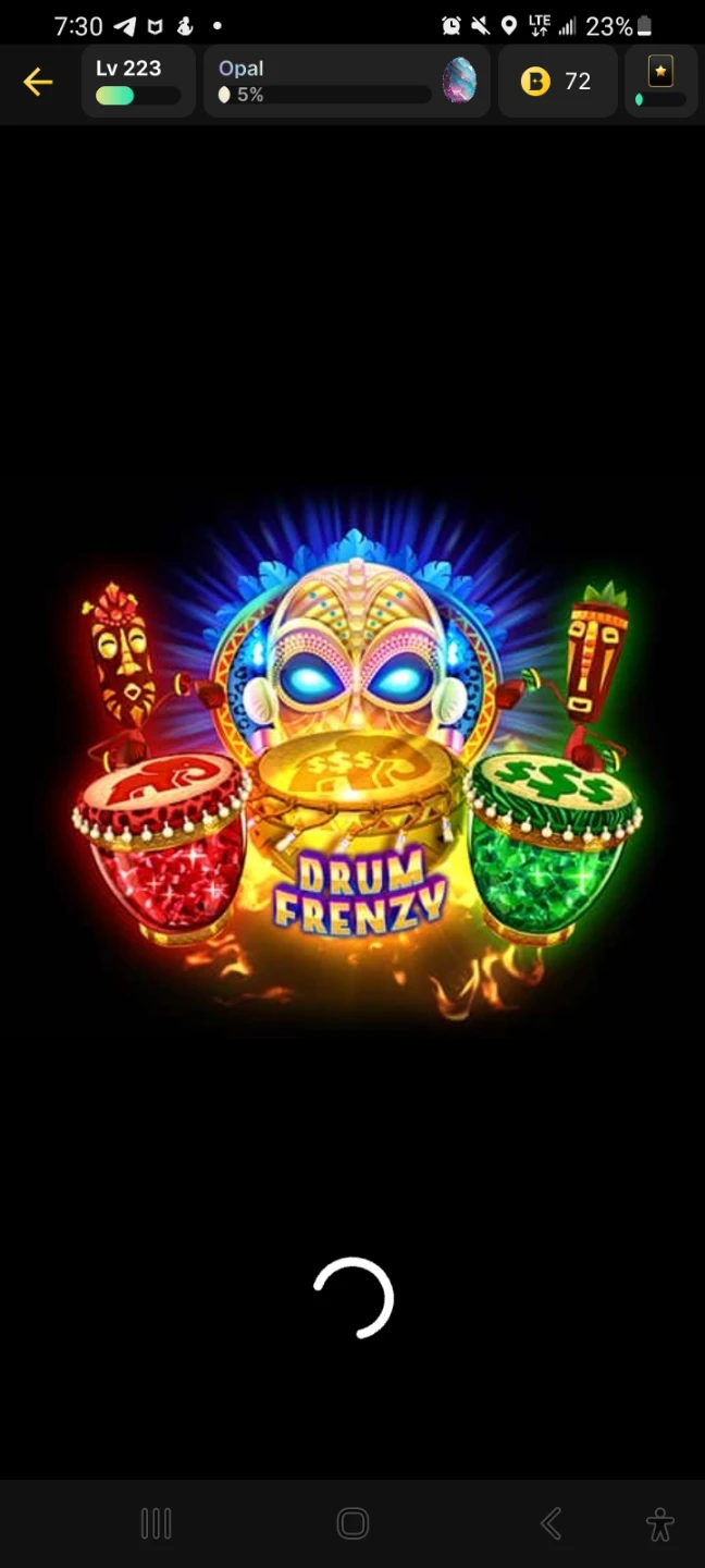 12 Masks of Fire Drum Frenzy Epic Strike Slot Game