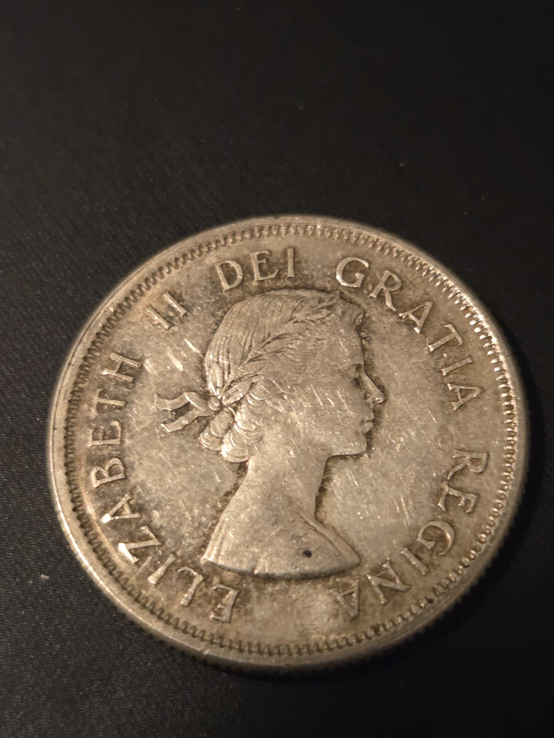1963 Canadian 25 Cent Coin - Queen Elizabeth II - photo 2
