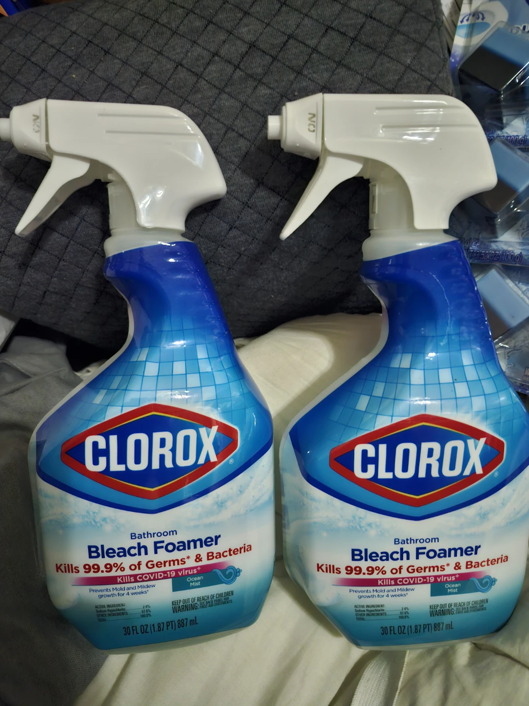 Clorox Bathroom Bleach Foamer, Ocean Mist (2 Pack)