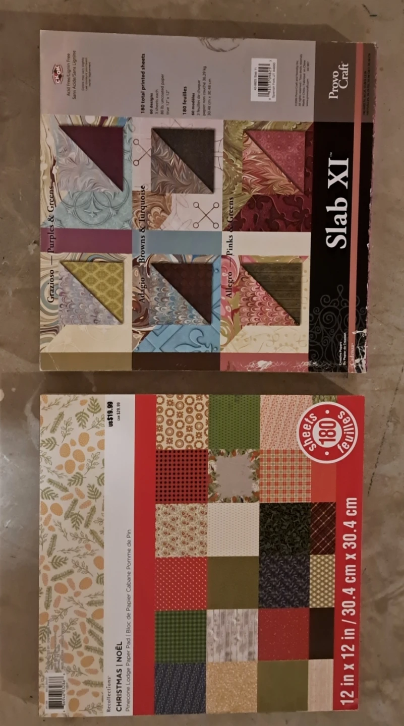Scrapbook Paper Pads