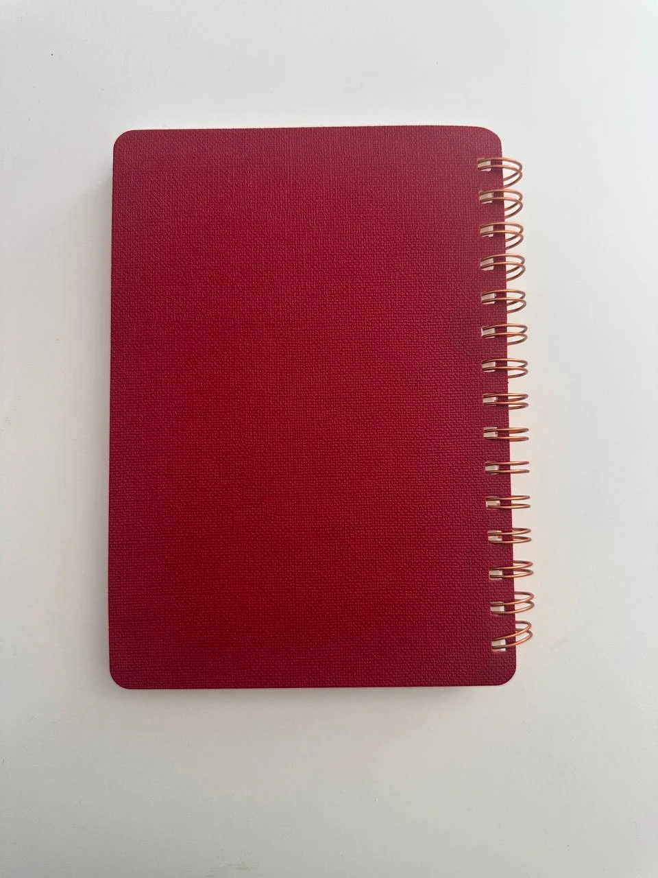 NEW Studio Oh! Agatha Lined Red Spiral Notebook / Journal - photo 4