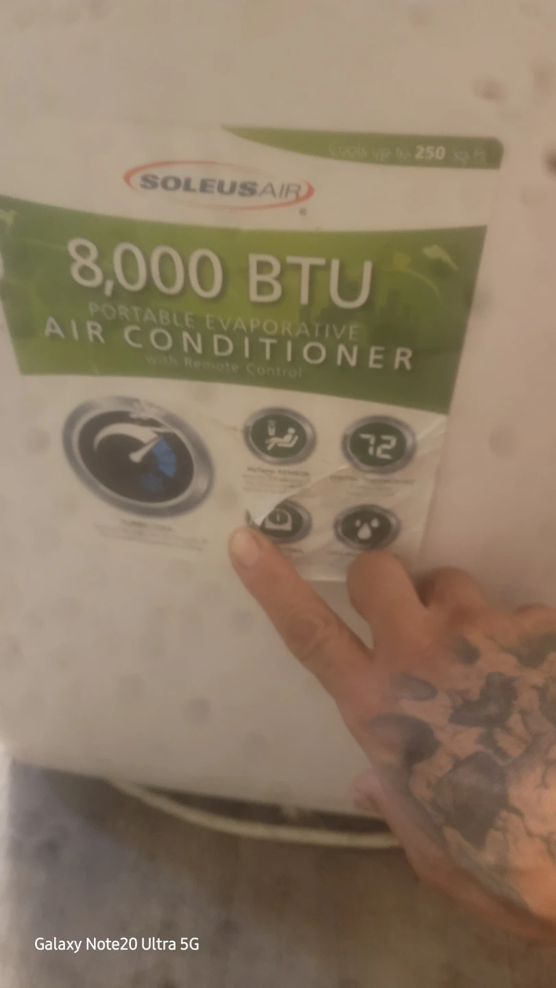 Soleus Air 8000 BTU Portable Air Conditioner - photo 3