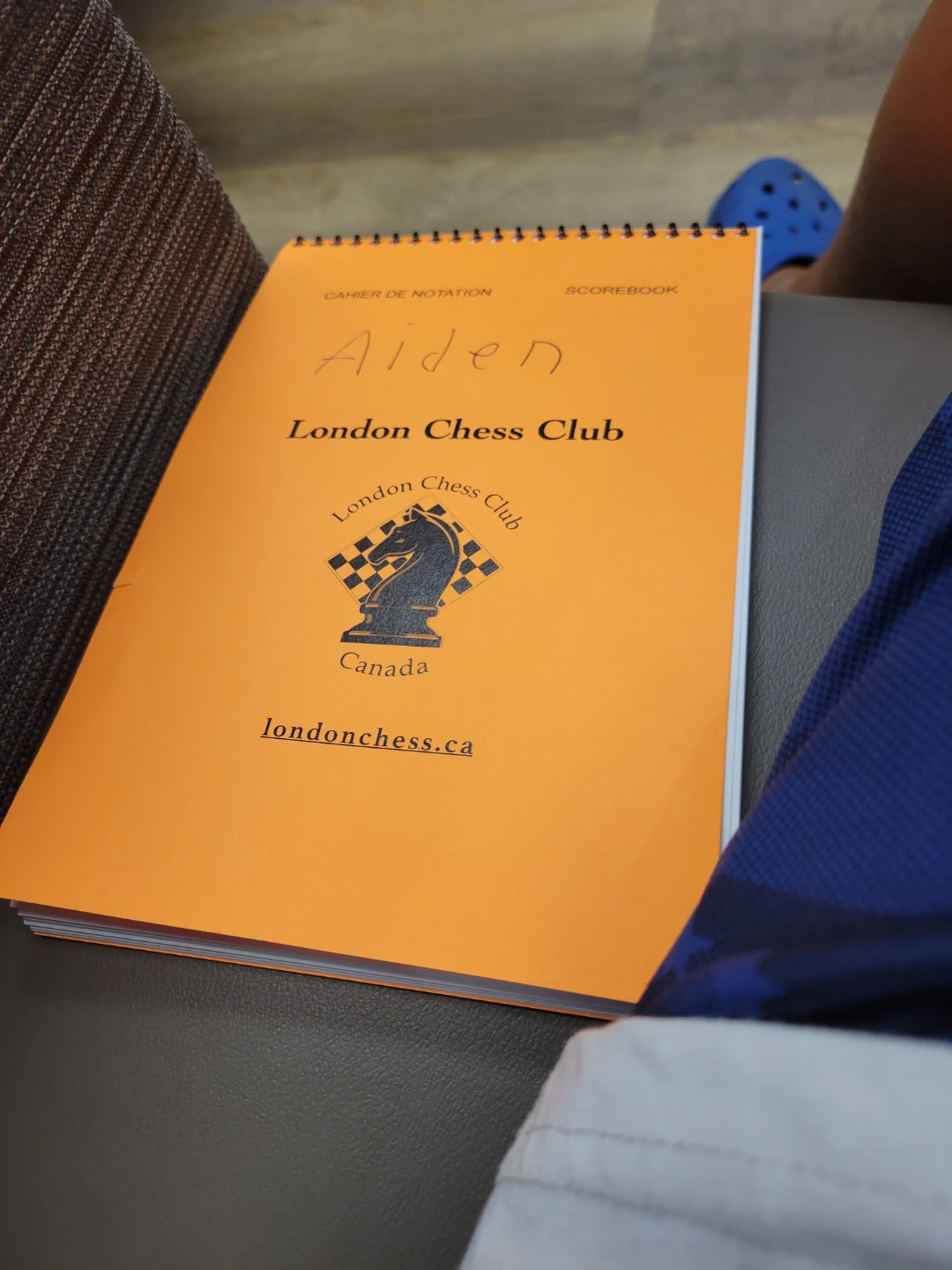 London Chess Club Scorebook