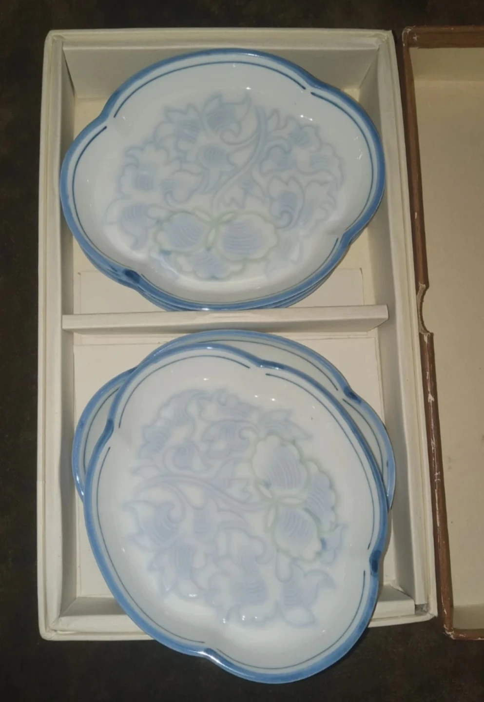 Unique Dessert Plates, 1980's