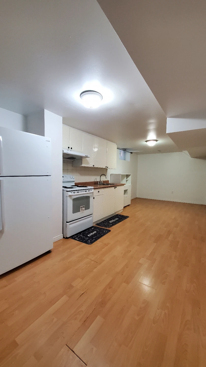 2 bedroom 1 bathroom 1 parking Basement Available From Sep 2026